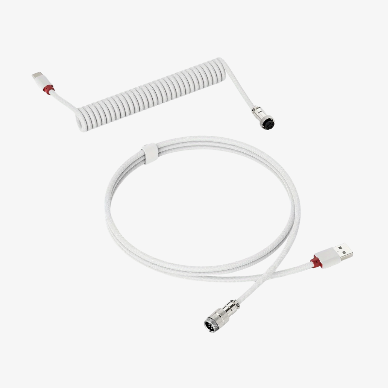 Coiled USB-C Keyboard Cable