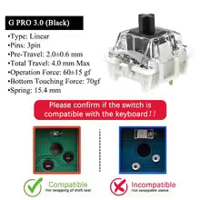GATERON G Pro V3 3.0 Switches (110 PCS)