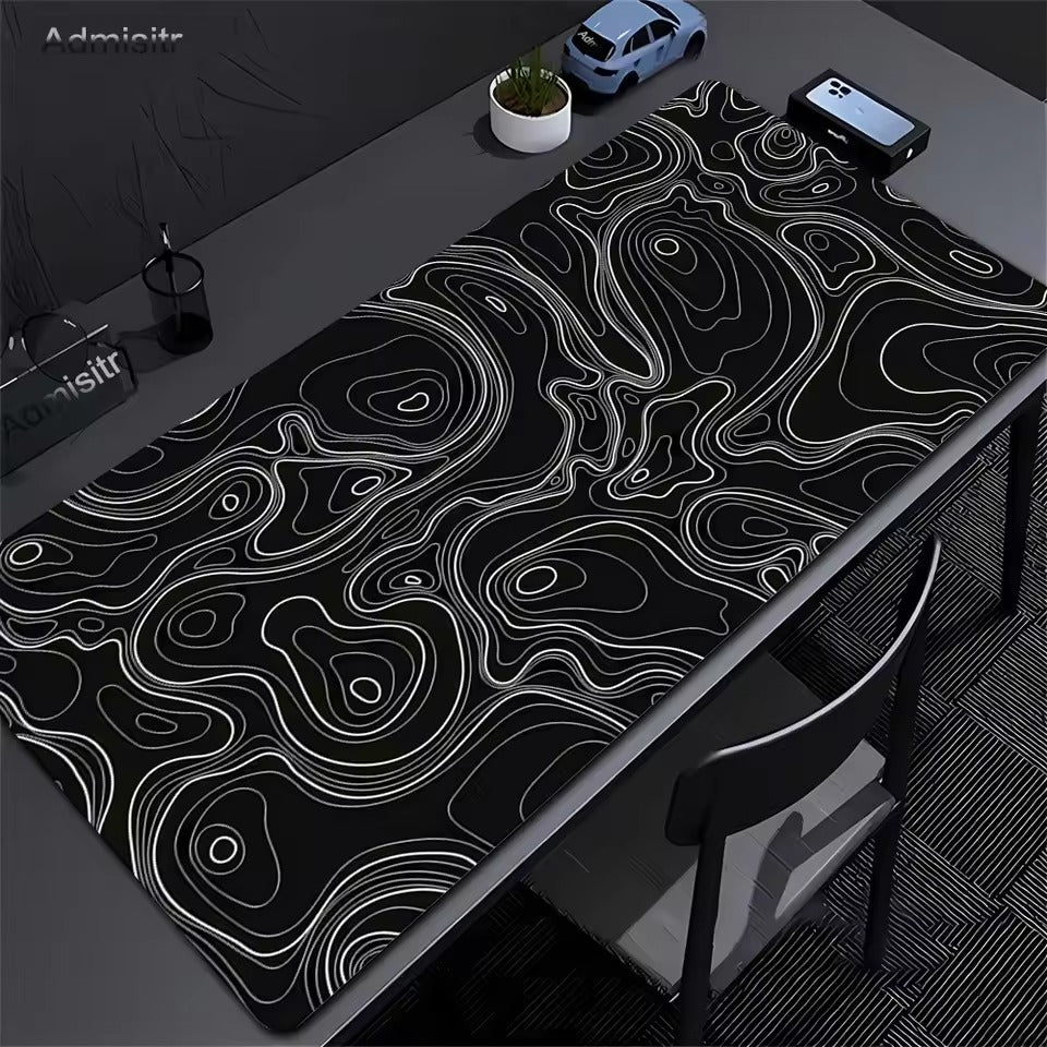 Topographic Contour Desk Mat