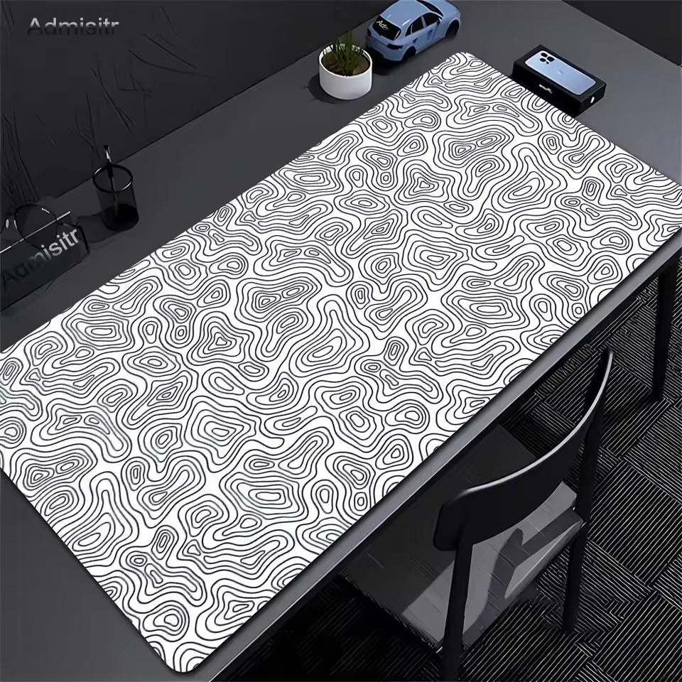 Topographic Contour Desk Mat