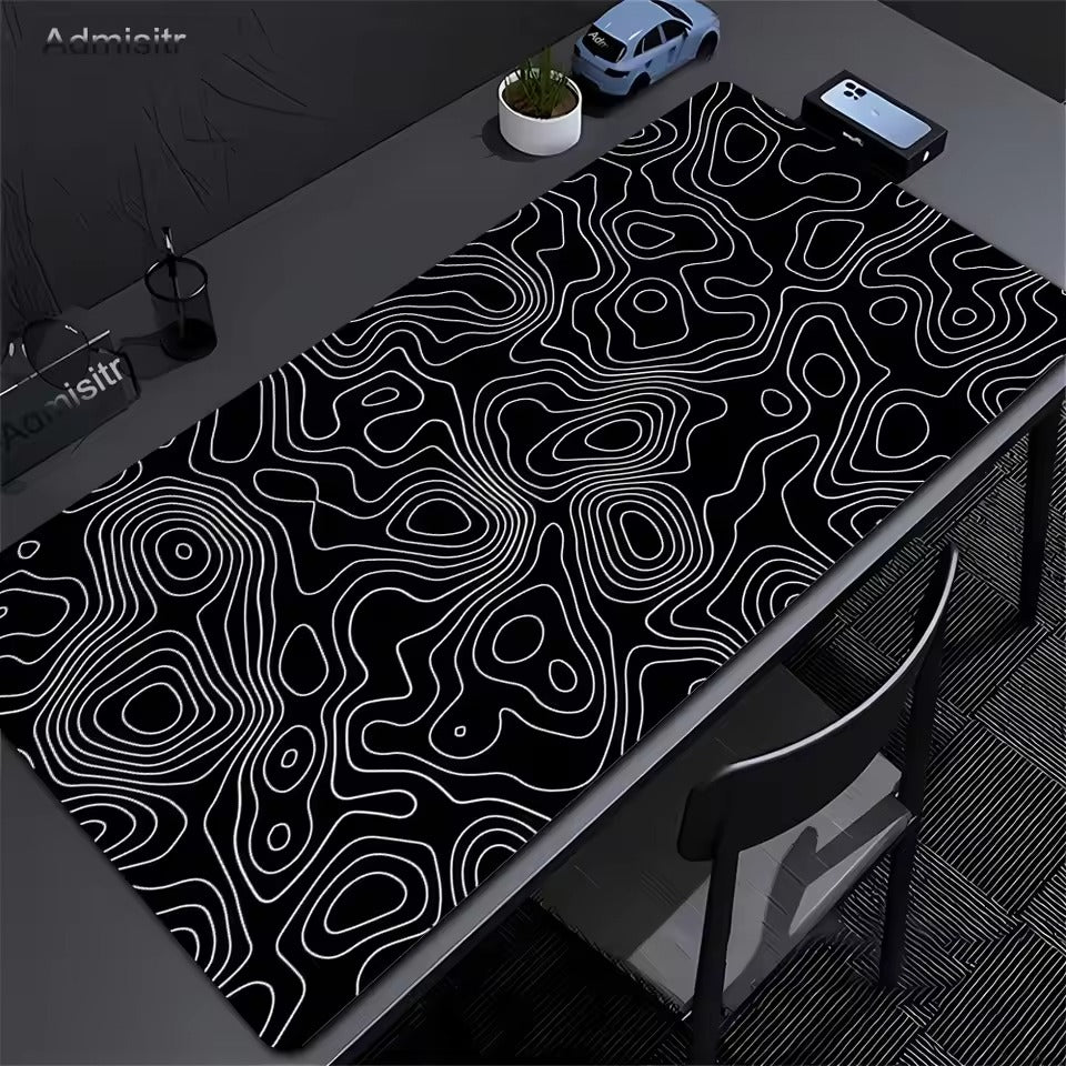 Topographic Contour Desk Mat