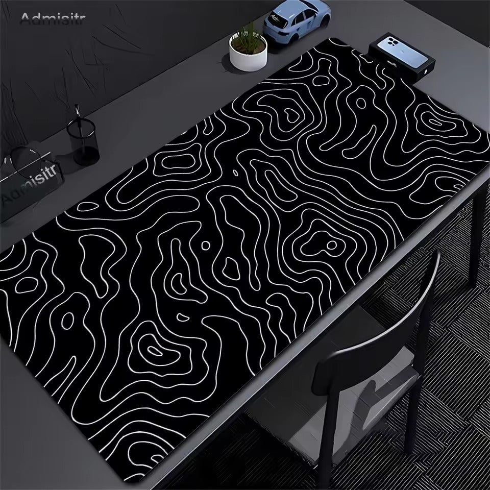 Topographic Contour Desk Mat