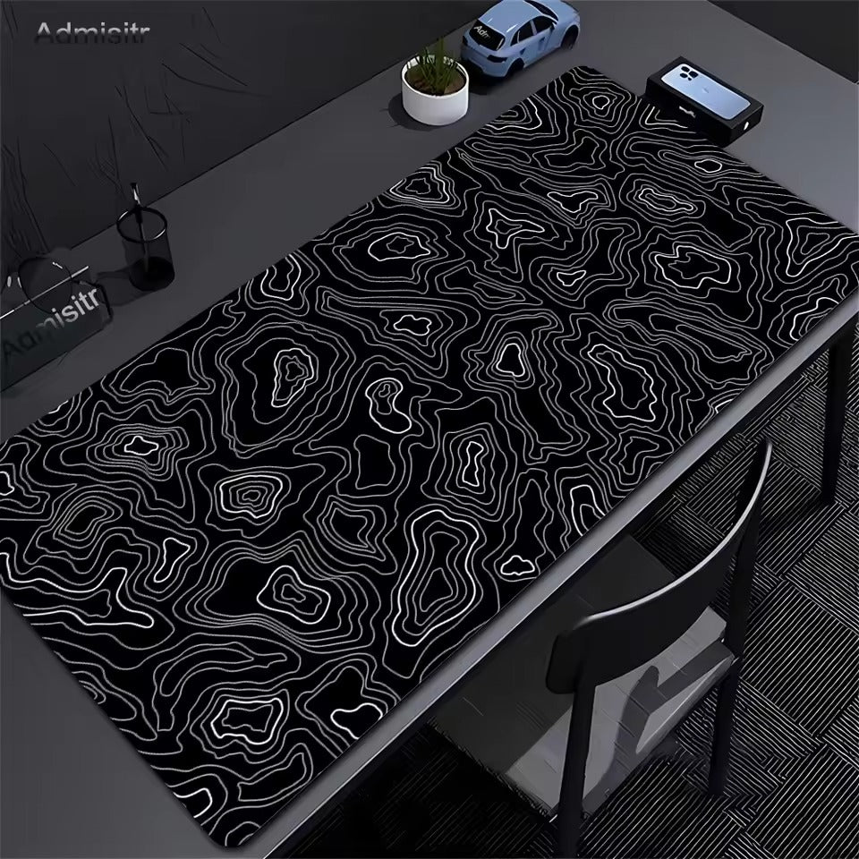 Topographic Contour Desk Mat