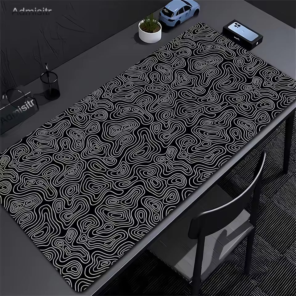 Topographic Contour Desk Mat