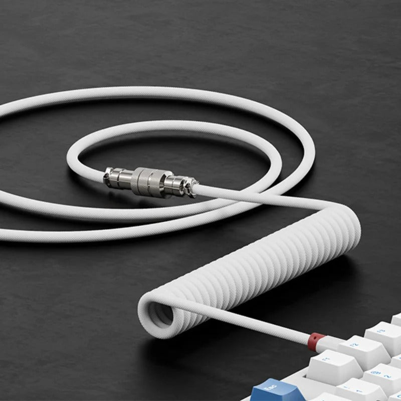 Coiled USB-C Keyboard Cable