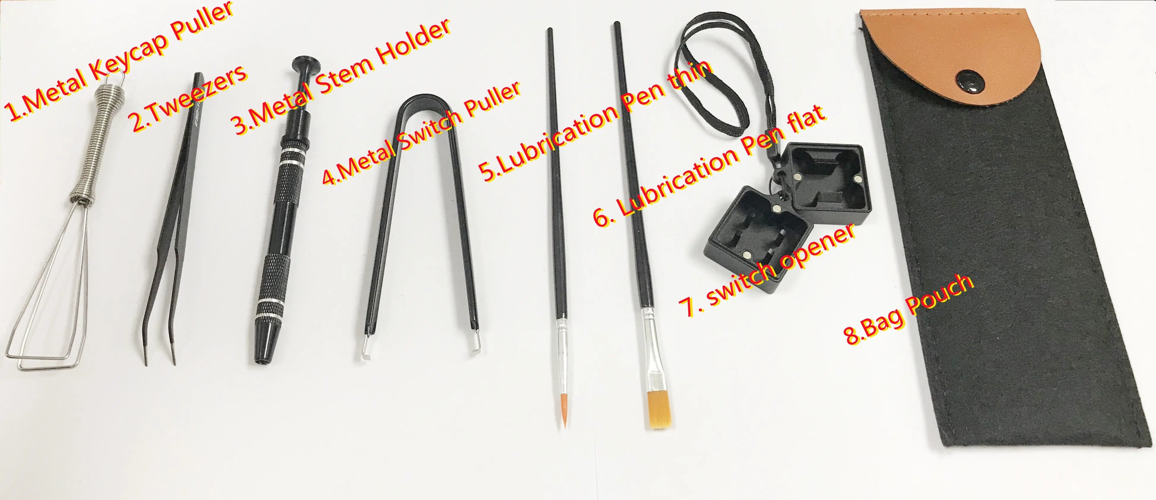 Keyboard Lube Kit 7-Piece