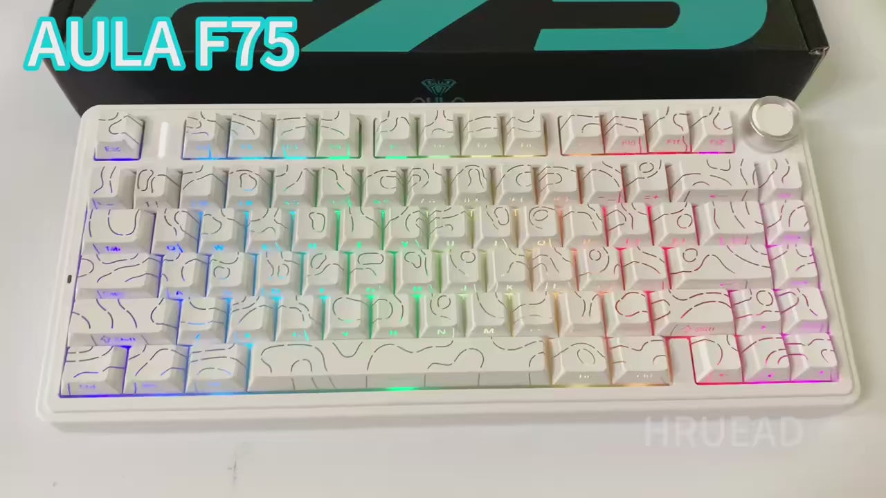 AULA F75 Wireless Mechanical Keyboard